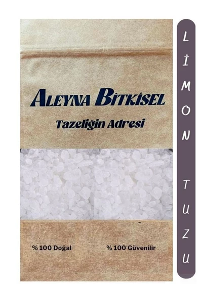 Aleyna Bitkisel Limon Tuzu 100 Gram Tane