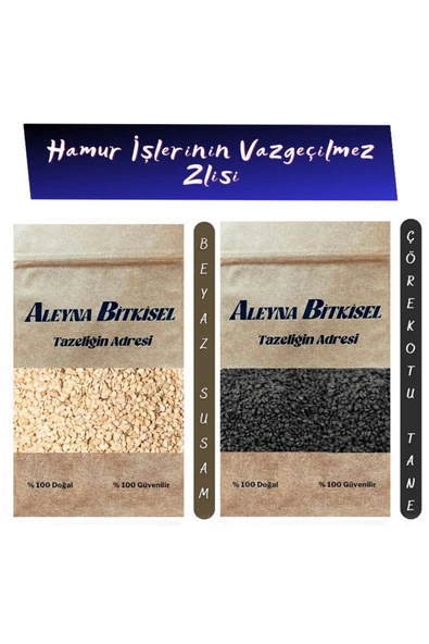 Aleyna Bitkisel Çörekotu 100 G & Susam 100 G