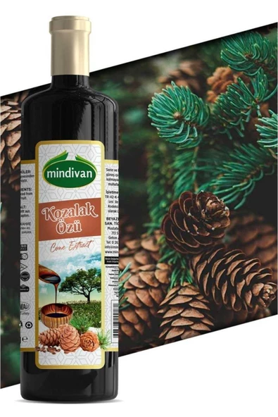 Mindivan Doğal Kozalak Özü 700g (soğuk Sıkım)