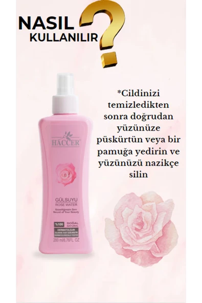 Gül Suyu Doğal Tonik - 3