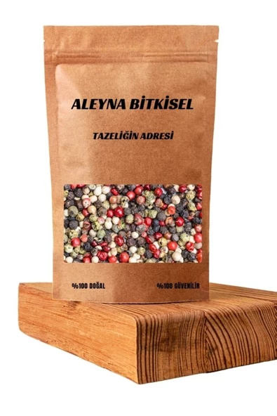 Aleyna Bitkisel Karabiber Tane 4 Renkli 250 gr