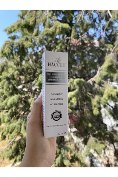 Haccer Leke Kremi & Lekelenme Karşıtı 40 Ml