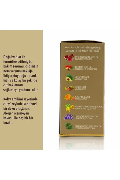Kuru Ciltler Için Bakım Ve Nemlendirici Cilt Bakım Serumu Doğadan Gelen Güzellik 50 ml - 2