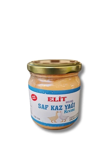 aleyna baharat Elit Kaz Yağı Kremi Saf Kaz Cilt Bakım Kremi 180 Ml 2 ADET