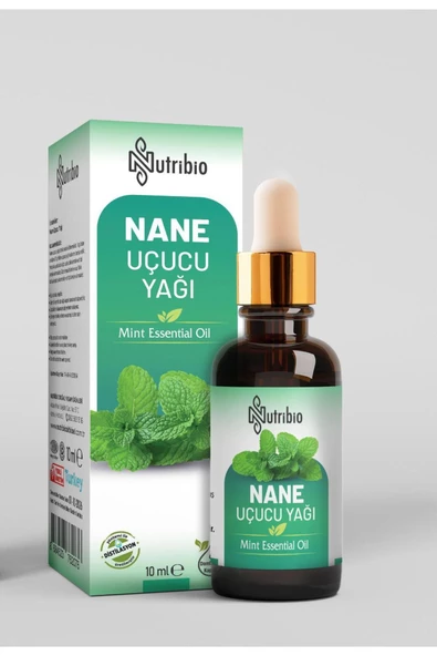 nutribio %100 Saf Analizli Nane Yağı 10 ML Nane Uçucu Yağ