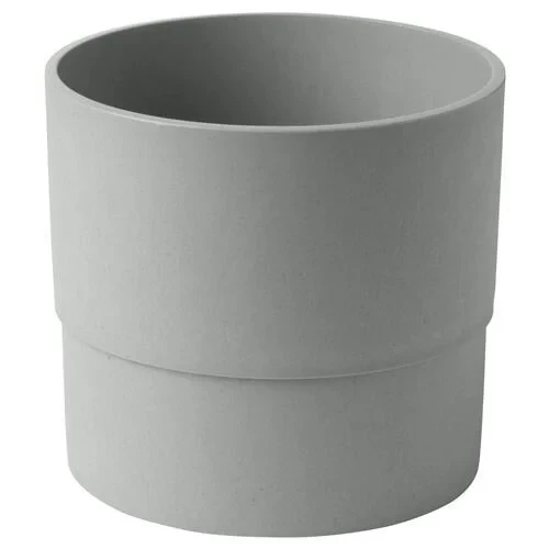 SUMUHOME NYPON DEKORATİF PLASTİK SAKSI GRİ 15 CM