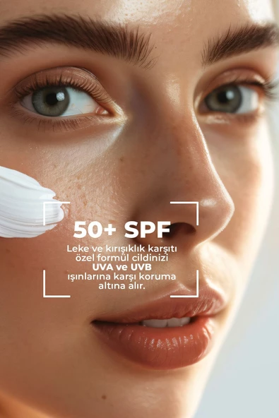 Yüksek Koruma Ve Nemlendirici Etkili Yüz Güneş Koruyucu Krem Spf 50 Yüksek Korumalı 50 ml - 2