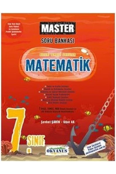 Okyanus Yayınları 7. Sınıf Matematik Master Soru Bankası 10119875