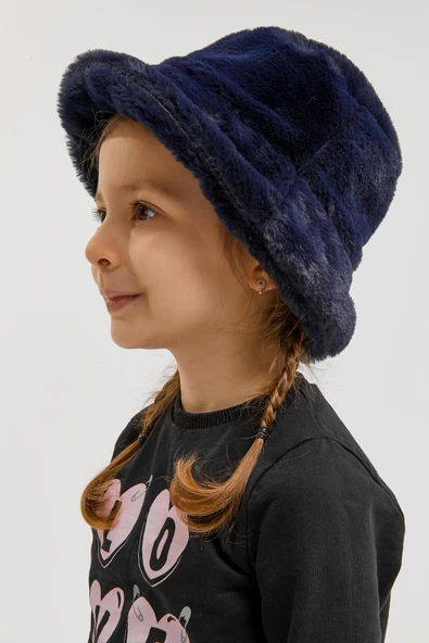 Benittokids Kız Çocuk Peluş Bucket Şapka 7001 - 8