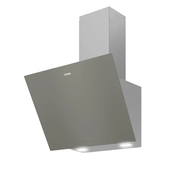 Altus ALA 570 G 60 cm Gri Cam Duvar Tipi Ankastre Davlumbaz - 2