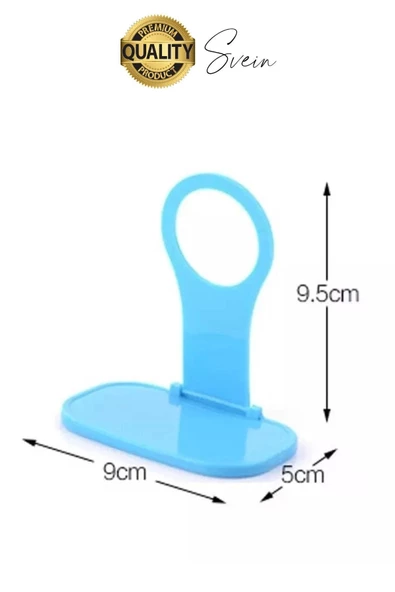 Pratik Priz Telefon Tutucu Şarj Askısı Standı Dekoratif Katlanır Plastik Adaptör Kablo Düzenleyici - 7