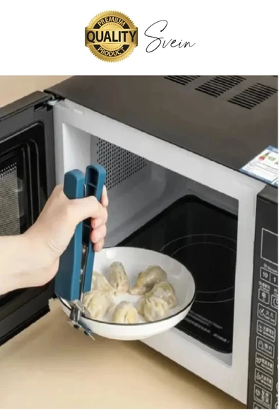 Dayanıklı Sıcak Tabak Tepsi Tava Kase Tutucu Aparat El Yakmaz Ayarlanabilir Tekli Tutma Sapı - 8