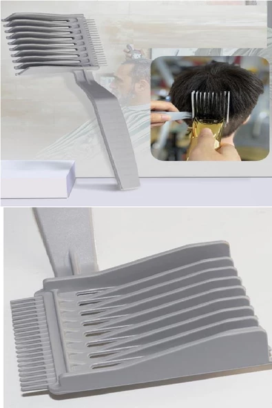 Periboia Düzgün Saç Kesim Tarağı – Saç Kesimi Şekillendirici Çift Taraflı  Çizgi Toplayıcı Kesim Tarağı - 5