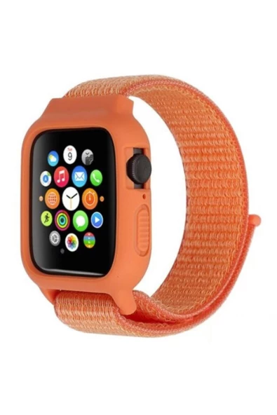 SHOPLİNE Apple Watch Seri 1 2 3 4 5 Örgü 38/40 Mm Hasır Örgü Kordon