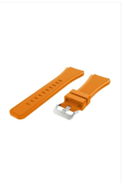 Lims Huawei Watch Gt2 Kordon Kayış Akıllı Saat Kordonu - 46mm - Turuncu Huawei Silikon Kordon 46mm ürün görseli