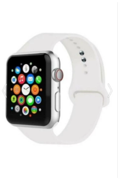 Lims Apple Watch Kordon 2 3 4 5 Seri 38 Mm Ve 40 Mm Silikon Kordon Kayış