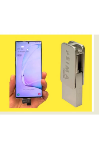 ONREZ 128GB Dual Drive Type-C  3.0 Metal Xiaomi Huawei Oppo Samsung Akıllı Telefon Uyumlu OTG USB Bellek - 4