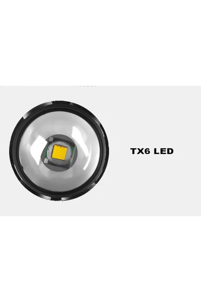 Watton Powerbank Özellikli Uzun Menzilli El Feneri Wt-039 - Resim 2