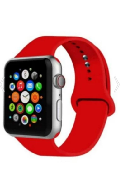 Lims Apple Watch Kordon 2 3 4 5 Seri 42 Mm Ve 44 Mm Silikon Kordon Kayış