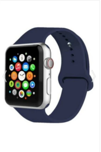 Lims Apple Watch Kordon 2 3 4 5 Seri 42 Mm Ve 44 Mm Silikon Kordon Kayış