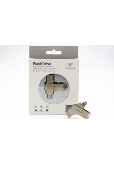İMEXTECH 64 Gb Iphone Uyumlu Otg Flash Bellek Usb 2.0 - 4