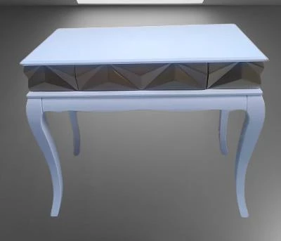 Dresuar Piramit MODEL 90521 Gold Beyaz Uyum Lükens Kayın Ayak El Yapım - Resim 8