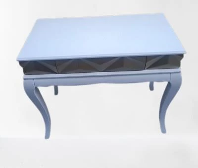 Dresuar Piramit MODEL 90521 Gold Beyaz Uyum Lükens Kayın Ayak El Yapım - Resim 7