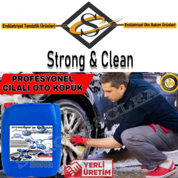 Cilalı Oto Köpük Şampuan 20KG