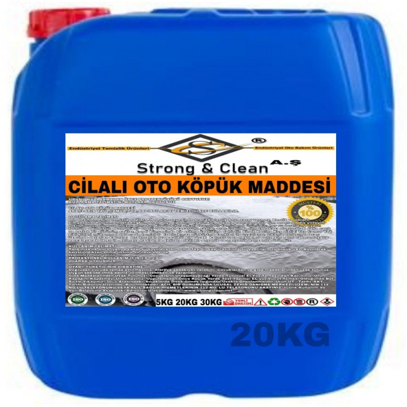 Cilalı Oto Köpük Şampuan 20KG - 2