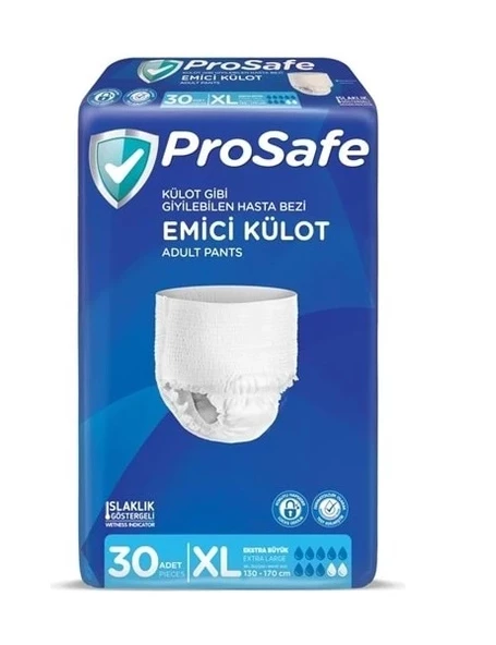 Prosafe Emici Külot Ekstra Büyük Boy XL 30'lu Hasta Bezi ürün görseli 1