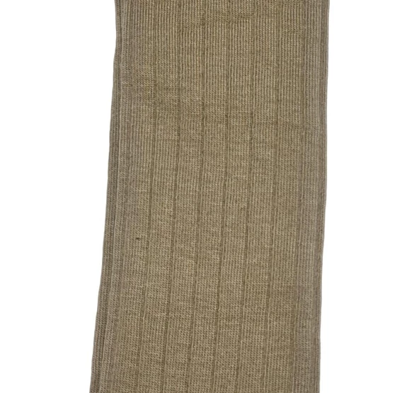Askeri Çorap Haki Renk Dikişsiz Kışlık Çorap - Taban Havlulu - Orjinal İstihkak Çorap (9 Çift) - 4