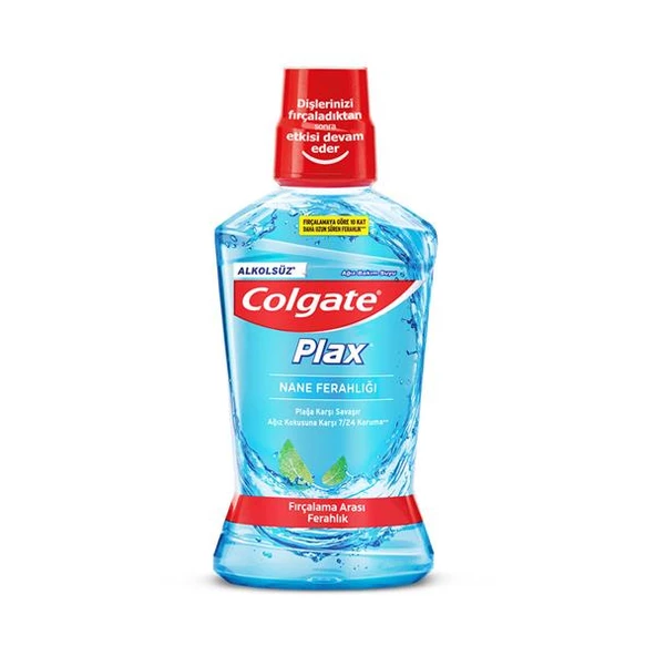 Colgate Plax Ağız Bakım Suyu Nane Ferahlığı 500 Ml