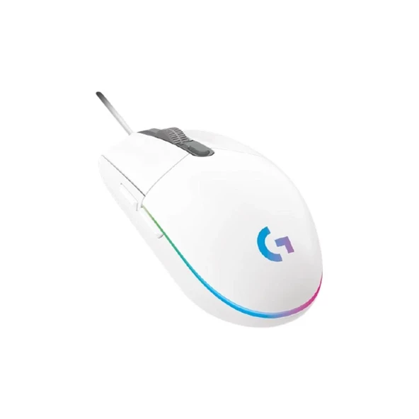 LOGITECH G203 LIGHTSYNC 8000 DPI RGB KABLOLU GAMING MOUSE-BEYAZ