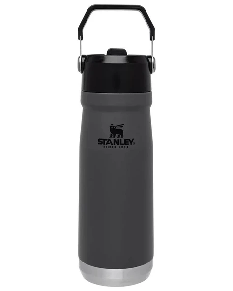 Stanley The IceFlow Flip Straw Water Bottle Pipetli Termos 0,5 L Füme ürün görseli