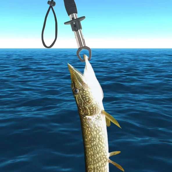 Bauer 18cm Fish Grip Paslanmaz Çelik Balık Tutucu - 2
