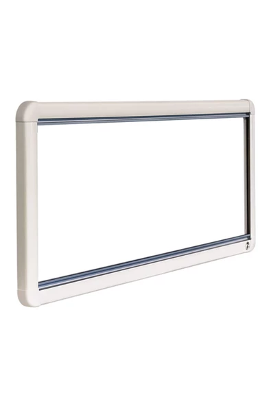 Berhimi Amortisörlü Karavan Penceresi 30cm X 70cm (SİNEKLİK & PERDE DAHİL) - Resim 6