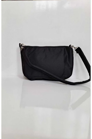 Kadın Siyah Baget El Ve Omuz Çantası - Resim 2
