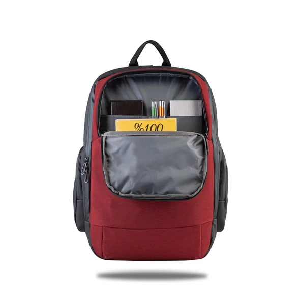 Classone BP-IT805 Parma Serisi WTXpro Su Geçirmez Kumaş 15.6” Sırt Çantası-Siyah - 5