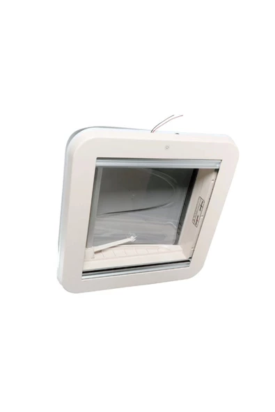 Berhimi Tavan Havalandırma Heki Fansız 40x40 Ledli - 5