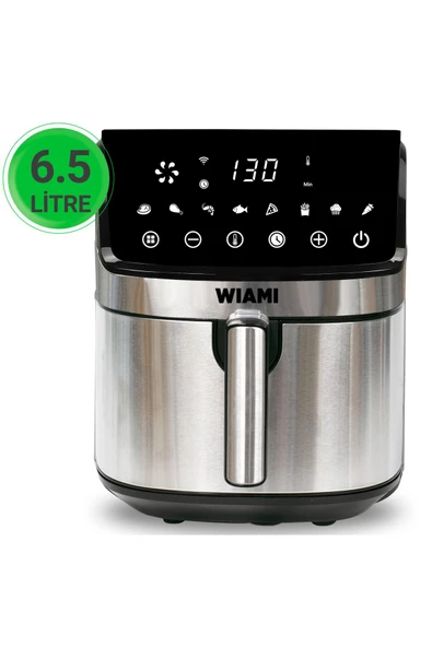 Wiami Airfryer 6.5L Inox Akıllı Hava Fritözü - 4