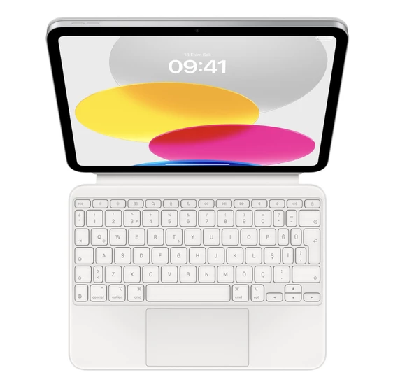 iPad (10. nesil) için Magic Keyboard Folio - Türkçe Q Klavye