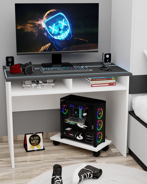 Bilbo Çalışma Masası,MDF,Oyuncu Masası,Gamer Masa