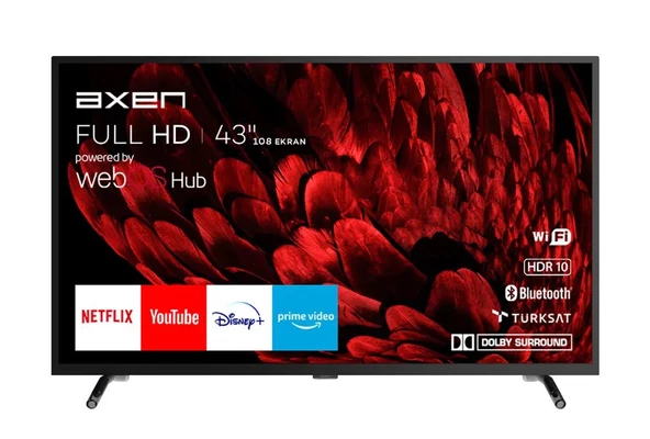 AXEN 43 inç 108 Ekran Full HD webOS 2.0 Smart TV AX43DIL540