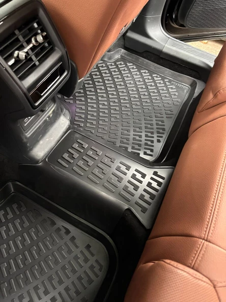 Rizline Skoda Kodiaq 2024 Sonrası 3D Havuzlu Paspas Siyah - 5