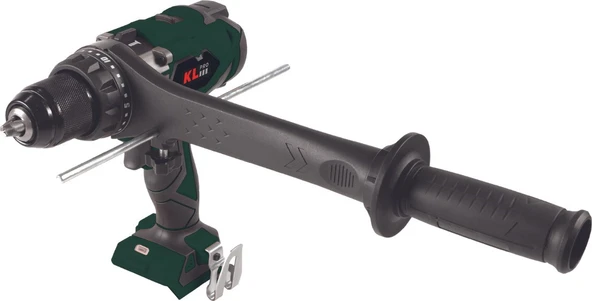 Klpro KLDM18BHX-20 18V/2.0AH. 150NM Kömürsüz Çift Akülü Şarjlı Darbeli Matkap - Resim 2