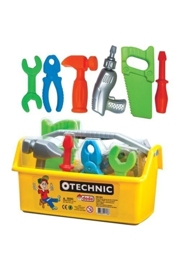 Dede Teknik Tamir Çantası 6 Parça