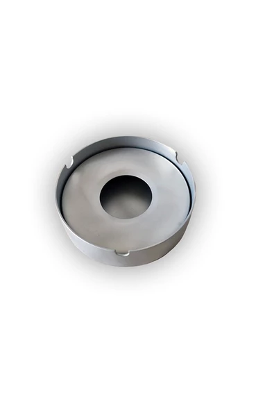 Arzu Çelik - 5 Adet Büyük Boy Paslanmaz Cafe Ev Tipi Kül Tablası ürün görseli