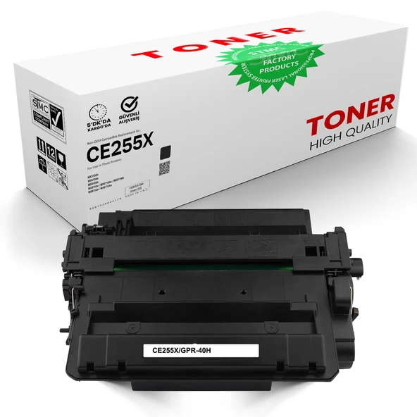 HP LaserJet M521/M521dn CE255X Muadil Toner /WB/ A8P79A