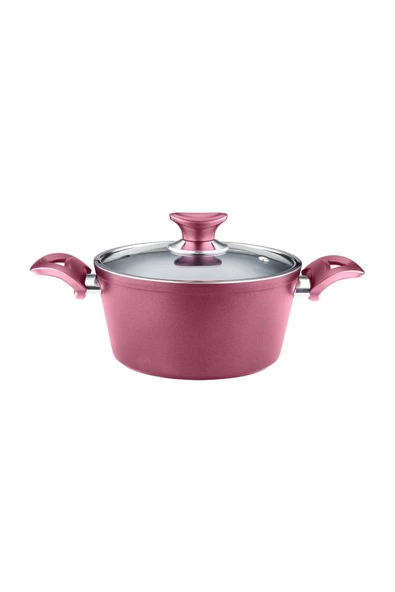 Arzu Çelik 20 cm granit derin tencere cam kapaklı ürün görseli