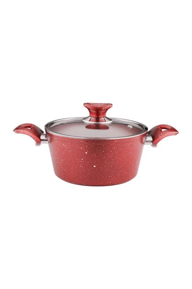 Arzu Çelik 20 cm granit derin tencere cam kapaklı ürün görseli